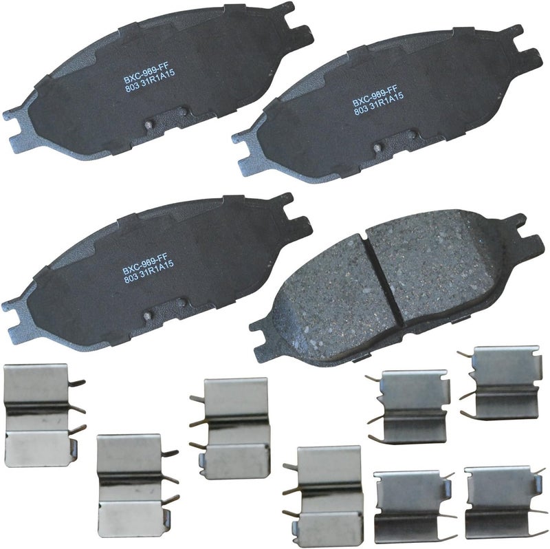 Bendix Premium SBC803 Ceramic Front Brake Pads for Ford Windstar 2003-1999 - Image 1